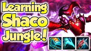 Learning How To Play Shaco Jungle! - League of Legends Gameplay