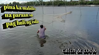 laya | net fishing | eto ang pina ka mabilis na paraan manghuli ng isda...