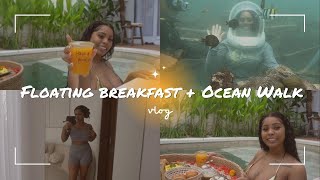 Floating Breakfast in BALI + Ocean Walk with me // Mae Chronicles