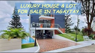 #56 HOLD - OVERLOOKING  HOUSE & LOT for Sale in Tagaytay Philippines