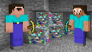 НУБ И ПРО НАШЛИ НОВУЮ РУДУ В МАЙНКРАФТ ! НУБИК ПРОТИВ ТРОЛЛИНГ ЛОВУШКА В MINECRAFT Дак Плей