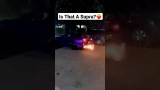 Toyota Supra shooting Flames❤️‍🔥 #viral #car #short #fyp #shorts #shortsvideo #shortvideo #fy #fypシ