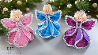 👼 АНГЕЛ ИЗ ФОАМИРАНА 💖 XMAS ANGEL DOLL 👼