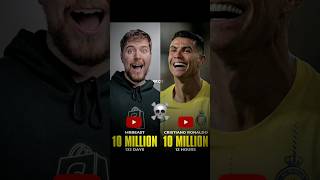 Cristiano Ronaldo VS MrBeast ☠️ #shorts #viral #funny #trending