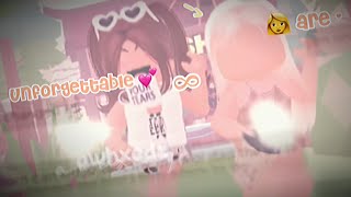 u r unforgettable 💓 👩 👥 ♾️ | roblox edit | besties | roblox | awhxedz