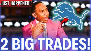 BIG NEWS! LIONS EXECUTING BIG ROSTER TRADE! WHO'S ON THE MOVE? DETROIT LIONS NEWS