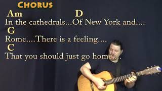 Cathedrals (Jump Little Children) Guitar Cover with Chords/Lyrics - Capo 2nd Fret