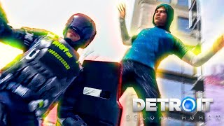 ВОЙНЫ НЕ ИЗБЕЖАТЬ! ЛЮДИ, ВЫ САМИ НАПРОСИЛИСЬ! АНДРОИДЫ VS ОМОНОВЦЫ! Detroit: Become Human #18!