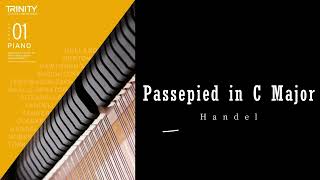 Passepied in C Major by Handel - Trinity Grade 1 piano exam pieces