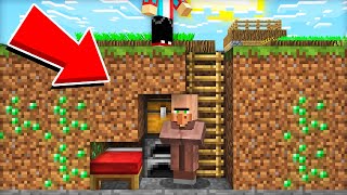 ЗАЧЕМ ЖИТЕЛЬ ПЕРЕЕХАЛ ЖИТЬ В ЭТУ ЯМУ В МАЙНКРАФТ | Компот Minecraft