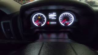 2014 Dodge Ram 1500 Oil Life Reset