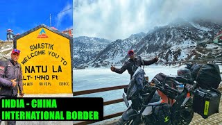 China 🇨🇳 Border,Nathula Pass 2024 Permit Details Frozen Changu Lake NORTHEAST RIDE KTM 390 Adventure