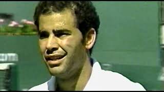 FRAGMENT OF SAMPRAS - RAFTER INDIAN WELLS MATCH 2001