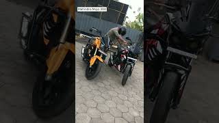 Mahindra ki bike dekhlo 😯 #skmotovlog #youtubeshorts