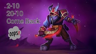 DOTA 2 Riki ComeBack 20-10