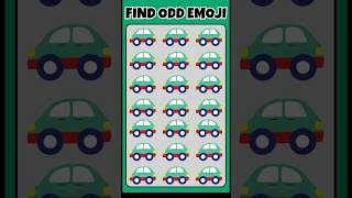 Find the odd emoji 🧐 | How good are your eyes 👀 | Emoji puzzle game #shorts