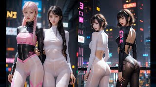 AI 룩북 💕2077 H-Runner 2💕 エッチ ランナー 1엣찌런너1  #룩북 ai lookbook ai 룩북 4K AI art