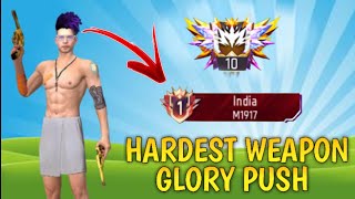 Pushing Top 1 Tittle in M1917 | Solo Br Rank Weapon Glory Push in Season 40 | Ep-1