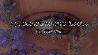 Joey Montana // Tus ojos no me ven (Letra)