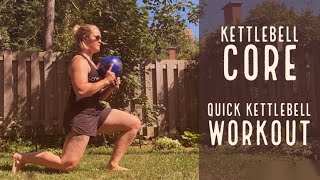 Quick Kettlebell Core Workout