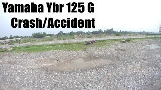 Yamaha Ybr 125 G crash