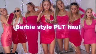 Barbie style PLT haul | pink!