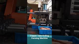 Copper Tube End Forming Machine , Tube Ending Machine