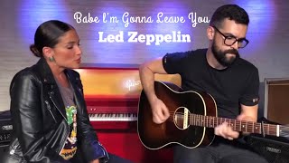 Natalia Jiménez canta “Babe l’m Gonna Leave You de LED ZEPPELIN | October Rocks