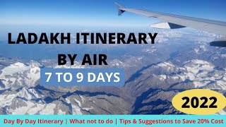 Leh Ladakh Itinerary By Air | 7 Dino me Ladakh Kaise Ghumen