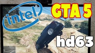 Тестирую gta 5 на intel hd graphics 630 на разных настройках!