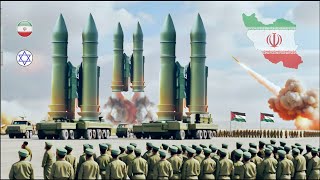 35 minutes ago! 1 million Iranian hypersonic missiles fired at Israeli cities