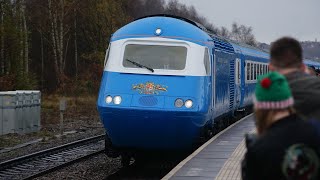 43055 and 43046 Inaugural Midland Pullman at Chesterfield | 12th December 2020