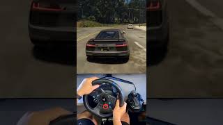 Acelerando meu Audi R8 no The Crew Motorfest #shorts