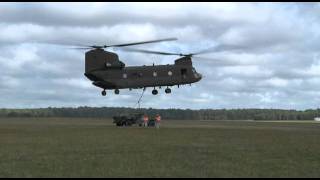 RAW VIDEO: 116th BCT Soldiers conduct sling load operations