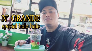 N' GRANDE SPECIAL HALO HALO #trending #foodvlog #everyone