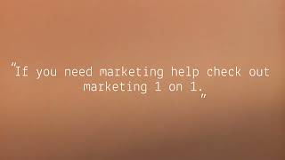 1-to-1 marketing|marketing 1 to 1