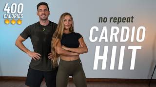 20 MIN CARDIO HIIT Workout - Full Body, No Equipment, No Repeats