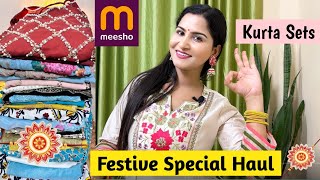 Kurta Sets Haul/Meesho Kurta Sets Haul/Meesho Haul ❤️ #kurtaset#meeshohaul#meeshokurtasethaul#meesho