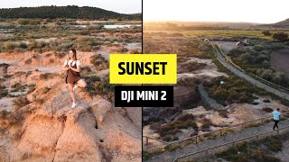 SUNSET - Cinematic Drone Footage (DJI Mini 2)