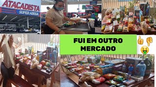 COMPRAS DO MÊS/ FUI EM OUTRO MERCADO ATACADISTA SUPER ADEGA 🍷 comparação de preços de mercados