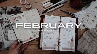 FEBRUARY Plan with me | Hobonichi | ft ​⁠ @SterlingInk @