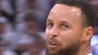 STEPH YELLS AT KINGS "DOESNT MEAN SH**" AFTER SABONIS & FOX SCORE! TRASH TALKS! "LIGHT THE BEAM!"