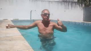 Dia De Hidro Na Piscina Da Casinha Do Sítio