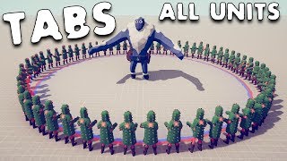 Войны против Громилы! Totally Accurate Battle Simulator All wars against the Giant