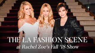 The Scene at Rachel Zoe's Fall '18 Show | The Zoe Report by Rachel Zoe