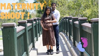 DIY Maternity Shoot | First time Indian parents in Irvine, California