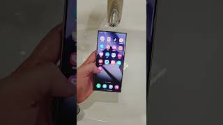 Samsung s24 ultra water test| samsung s24 ultra waterproof | Samsung galaxy water test #shortsfeed