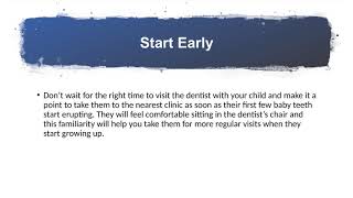 Make Your Child’s First Trip to The Dentist’s a Breeze With These Tips