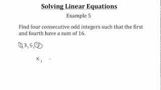 Solving Linear Equations PT 2