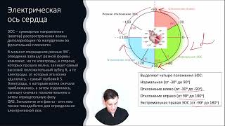 ЭКГ за 100 минут №2: Наложение электродов. Электрическая ось сердца (ЭОС)